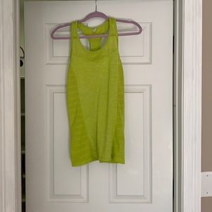 Adidas lime green tank